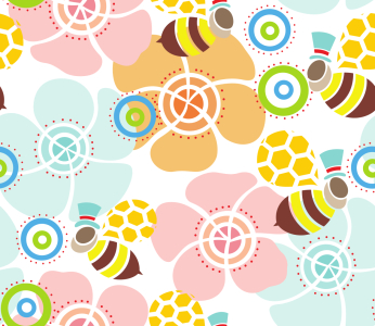 Bild-Nr: 9007829 Eine Bienen-Sicht der Welt Erstellt von: patterndesigns-com
