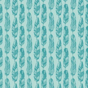Bild-Nr: 9007880 Doodle Federn Erstellt von: patterndesigns-com