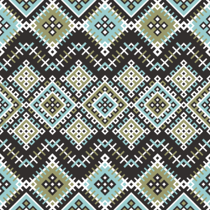 Bild-Nr: 9008075 Ethnische Flicken Erstellt von: patterndesigns-com