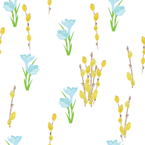 Bild-Nr: 9008202 Blühende Ostern Erstellt von: patterndesigns-com