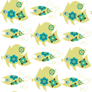 Bild-Nr: 9008317 Niedliche Fische Erstellt von: patterndesigns-com
