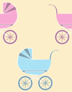 Bild-Nr: 9008418 Kinderwagen Erstellt von: patterndesigns-com