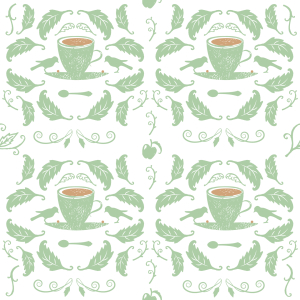 Bild-Nr: 9008601 Tee Für Zwei Erstellt von: patterndesigns-com