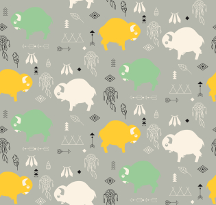 Bild-Nr: 9008767 Süsse Baby-Büffel Erstellt von: patterndesigns-com