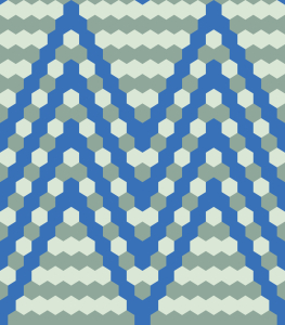 Bild-Nr: 9008804 Bienenstock Chevron Erstellt von: patterndesigns-com