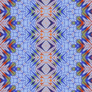 Bild-Nr: 9008898 Gespiegelte Maschen Erstellt von: patterndesigns-com