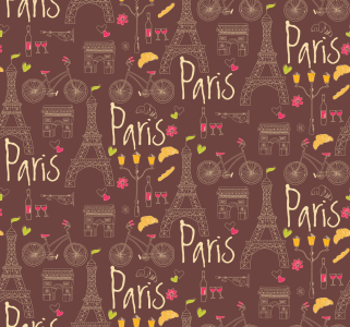 Bild-Nr: 9009044 Ich Liebe Paris Erstellt von: patterndesigns-com