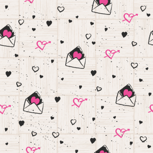 Bild-Nr: 9009122 Herzige Liebesbriefe Erstellt von: patterndesigns-com