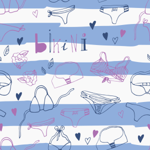 Bild-Nr: 9009297 Bikini Sommer Erstellt von: patterndesigns-com