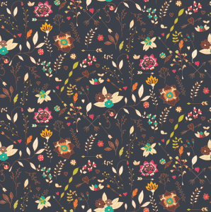 Bild-Nr: 9009354 Florale Freude Erstellt von: patterndesigns-com
