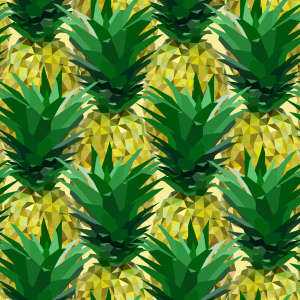 Bild-Nr: 9009488 Geometrische Ananas Erstellt von: patterndesigns-com