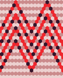 Bild-Nr: 9009493 Bienenstock Chevrons Erstellt von: patterndesigns-com