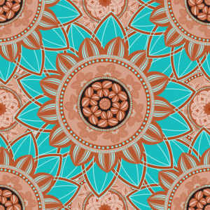 Bild-Nr: 9009565 Lagunen Mandala Erstellt von: patterndesigns-com