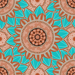 Bild-Nr: 9009565 Lagunen Mandala Erstellt von: patterndesigns-com