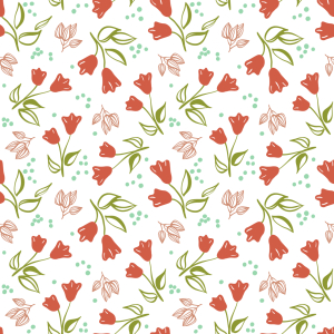 Bild-Nr: 9009629 Verstreute Tulpen Erstellt von: patterndesigns-com