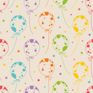 Bild-Nr: 9009984 Fröhliche Luftballons Erstellt von: patterndesigns-com