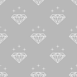 Bild-Nr: 9010101 Diamanten-Silhouetten Erstellt von: patterndesigns-com