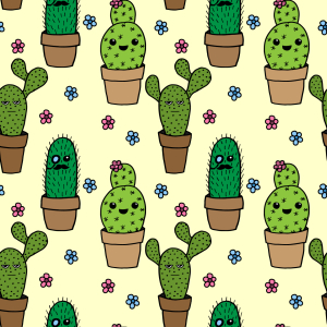 Bild-Nr: 9010126 Kaktus Köpfe Erstellt von: patterndesigns-com