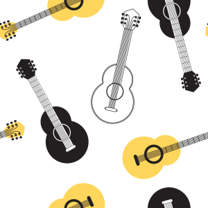 Bild-Nr: 9010148 Akustische Gitarre Erstellt von: patterndesigns-com