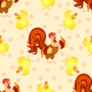Bild-Nr: 9010395 Lustiger Hahn Erstellt von: patterndesigns-com