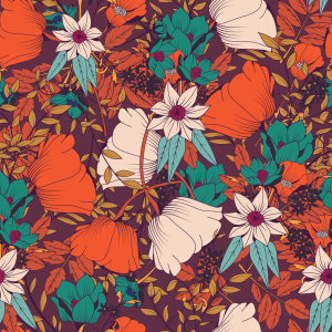 Bild-Nr: 9010413 Herbst-Blumenwiese Erstellt von: patterndesigns-com