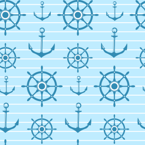 Bild-Nr: 9011001 Ahoi Seemannschaft Erstellt von: patterndesigns-com