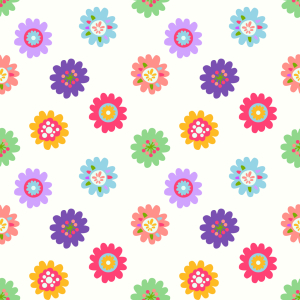 Bild-Nr: 9011258 Mädchenhafte Blumen Erstellt von: patterndesigns-com