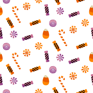 Bild-Nr: 9011371 Halloween Süssigkeiten Erstellt von: patterndesigns-com