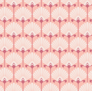 Bild-Nr: 9011434 Art Deco Fächerblatt Erstellt von: patterndesigns-com