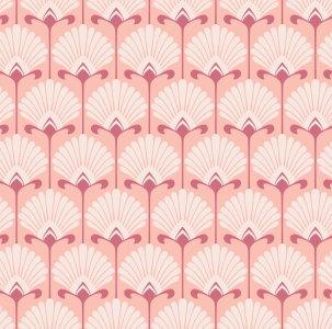 Bild-Nr: 9011434 Art Deco Fächerblatt Erstellt von: patterndesigns-com