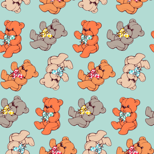 Bild-Nr: 9011672 Teddybär Erstellt von: patterndesigns-com