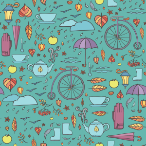 Bild-Nr: 9011675 Ein Spaziergang Im Herbstlichen Park Erstellt von: patterndesigns-com