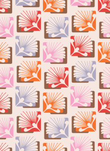 Bild-Nr: 9011706 Funky Blumenornamente Erstellt von: patterndesigns-com