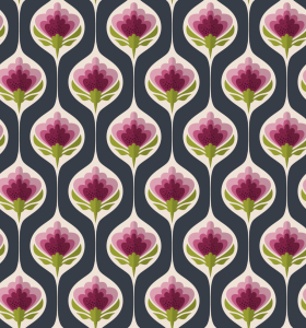 Bild-Nr: 9011742 Umschlossene Blumen Erstellt von: patterndesigns-com