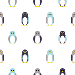 Bild-Nr: 9011867 Niedliche Pinguine Erstellt von: patterndesigns-com