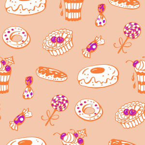 Bild-Nr: 9011932 Zuckersüße Bäckerei Erstellt von: patterndesigns-com