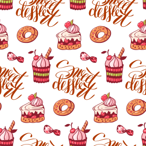 Bild-Nr: 9011934 Süßes Dessert Erstellt von: patterndesigns-com