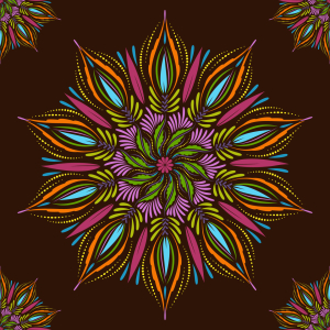 Bild-Nr: 9011936 Modernes Mystisches Mandala Erstellt von: patterndesigns-com