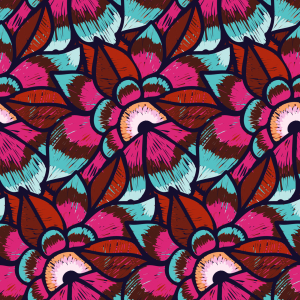 Bild-Nr: 9011947 Gestickte Blumen Erstellt von: patterndesigns-com