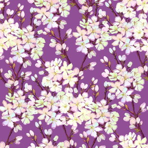 Bild-Nr: 9011955 Sakura Kirschblüten Erstellt von: patterndesigns-com