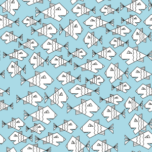 Bild-Nr: 9012018 Fische Im Wasser Erstellt von: patterndesigns-com