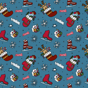 Bild-Nr: 9012092 Weihnachts Eislaufen Erstellt von: patterndesigns-com