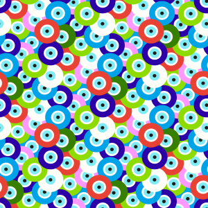 Bild-Nr: 9012167 Augen Perlen Erstellt von: patterndesigns-com