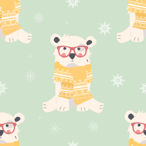 Bild-Nr: 9012233 Baby Polarbären Erstellt von: patterndesigns-com