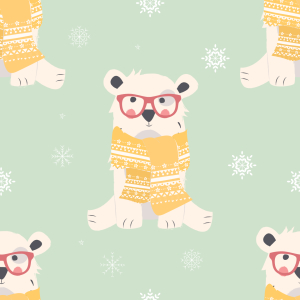 Bild-Nr: 9012233 Baby Polarbären Erstellt von: patterndesigns-com