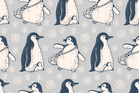 Bild-Nr: 9012288 Pinguine Erstellt von: patterndesigns-com