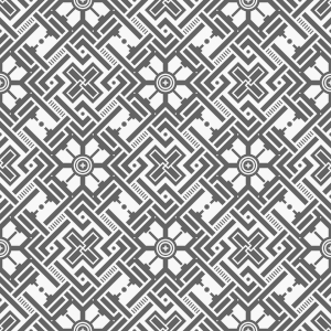 Bild-Nr: 9012347 Gemoetrische Florale Knoten Erstellt von: patterndesigns-com