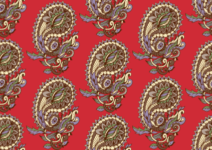 Bild-Nr: 9012452 Klassisches Paisley Erstellt von: patterndesigns-com