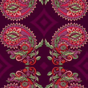 Bild-Nr: 9012486 Ranken Paisley Erstellt von: patterndesigns-com