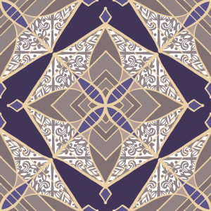 Bild-Nr: 9012559 Patchwork Sternen-Mosaik Erstellt von: patterndesigns-com